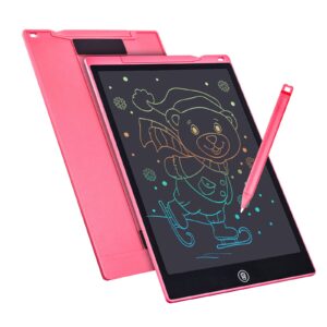 Lcd Writing 12 inch Tablet Blue Pink