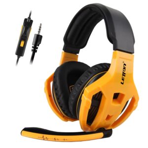 Sades R17 Letton L 18 Gm Stereo Gaming Headset Orange