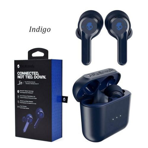 Skullcandy Indy True Wireless Bluetooth In Ear Earbuds Indigo Blue