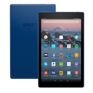 amazon fire hd10 32gb tablet marine blue renewed