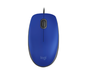 Logitech M110 Silent Wireless Mouse Blue