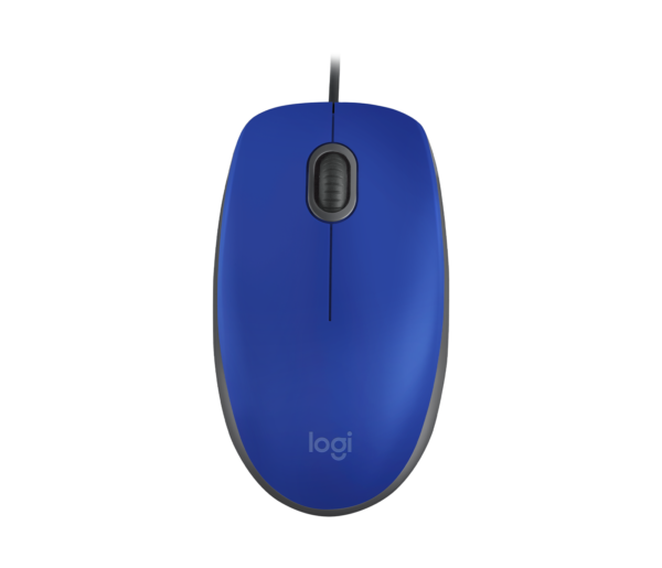 Logitech M110 Silent Wireless Mouse Blue