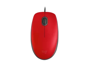 Logitech M110 Silent Wireless Mouse Red