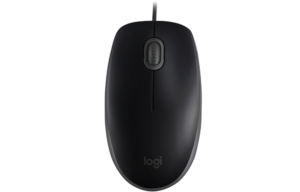 logitech logitech m110 silent usb wired mouse blac