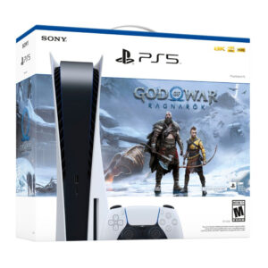 Sony PlayStation 5 Console – God of War Ragnarok Bundle Disc Free Version
