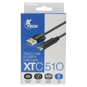 Xtech Xtc510 Type C 6Ft Usb Cable