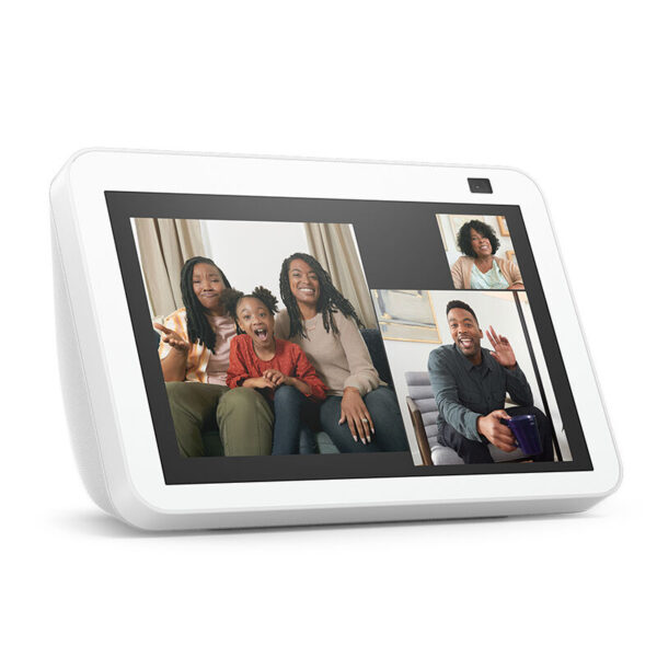 Amazon Echo Show 8 (2nd Gen) Smart Display with Alexa Glacier White