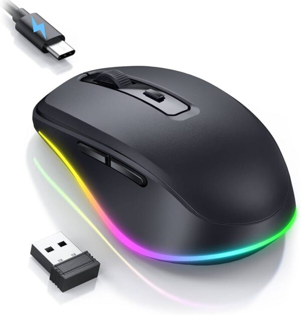 Seenda Wireless Rechargeable Mouse Blk