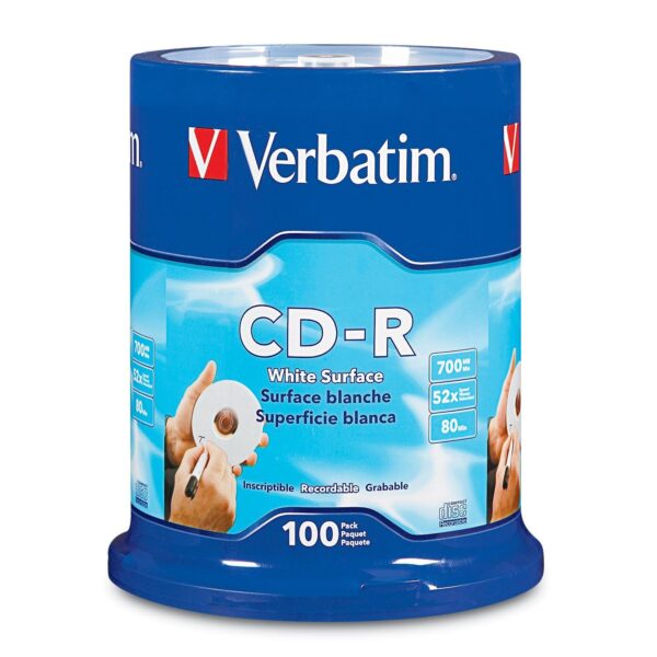 Verbatim Cd R Blank 100